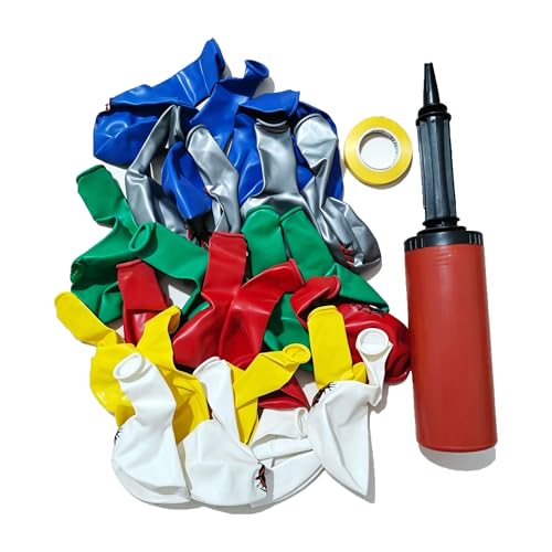 Ballons en latex haute résistance de 30,5 cm avec pompe de gonflage