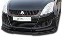 RDX Racedesign Frontspoiler Vario-X kompatibel mit Suzuki Swift FZ/NZ 2010-2013 mit JDM/GT-Frontspoilerecken (PU)