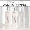 BioSilk 3-Piece Silk Therapy Kit, Shampoo, Conditioner & Serum for Healthy, Shiny, Manageable Hair, Sulfate-Free, Paraben-Free, Cruelty-Free, 12 Oz Haircare Set
