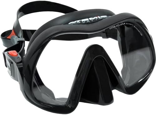 Atomic Aquatics Venom Frameless Mask Black