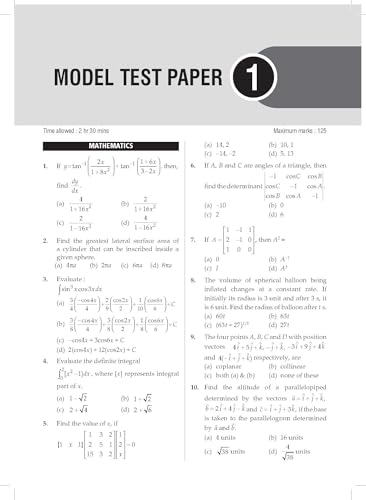 Image of MTG 14 Years VITEEE Chapterwise Previous Solved Question Papers (PYQ Book) For 2025 Exam | 5 Model Test Papers Physics, Chemistry, Mathematics, English & Quantitative Aptitude with Detailed Solutions