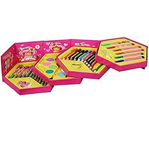 DIGIDEAL Multicolor Art Supplies Set of 46 Pieces for Kids (Pack of 1), Multifunction Writing Instrument, Unisex, Ambidextrous 3
