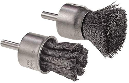 Camel Grinding Wheels - Crimped Wire, End Brush - 1/4