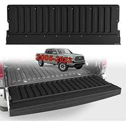 TripleAliners Tailgate Mat Compatible with 2005-2023 Toyota Tacoma Accessories, Tailgate Cover Custom Fit All Weather Protection Pickup Liner
