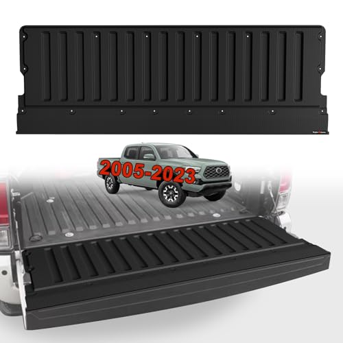 Image of TripleAliners Truck Mat Compatible with 2005-2023 Toyota Tacoma Accessories, Tailgate Mat Custom Fit All Weather Protection Pickup Liner