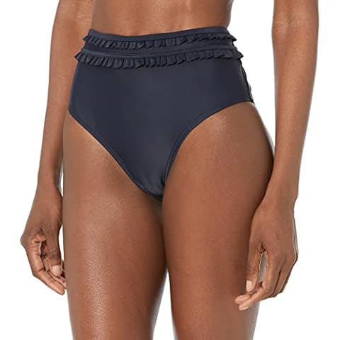 Tommy Hilfiger High Waisted Ruffle Bikini Bottom Cover