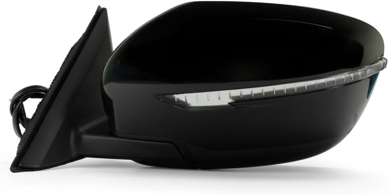 For Nissan Rogue 2014 2015 2016 Door Mirror Driver Side | Power | Non-Heated | w/Signal | Replacement For 96302-4BA0A | NI1320254