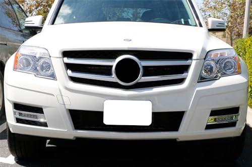 Luz LED diurna iJDMTOY blanca para Mercedes 2009-12 GLK miniatura 4