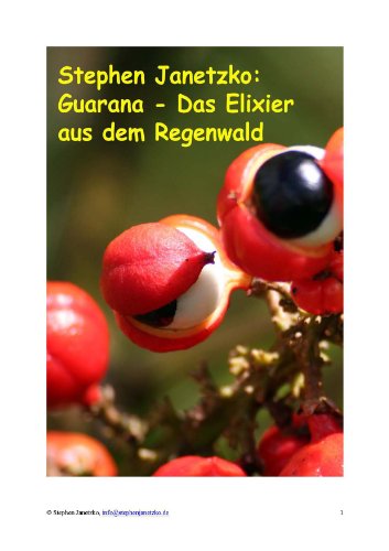 Guarana statt Kaffee (German Edition)