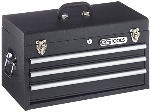 KS Tools 891.0003 Caja de herramientas de metal/3cajones/rojos, 508x255x303mm