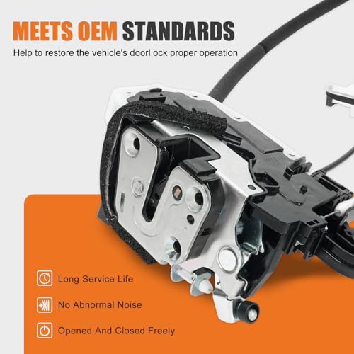 Image of 805014HB0A Door Lock Actuator Fits for Infiniti Q50 2014-2020 Front Left Side, Door Latch Assembly FL - Replace 80501-4HB0A