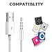 CELL-TECH 10.5cm Length 2 in1 USB Charger and SYNC Data Cable for Apple iPod Shuffle 3rd / 4th / 5th Generation