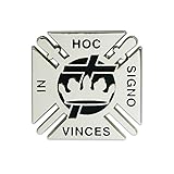 Silver-Plated Knights Templar York Rite Lapel Pin- The Masonic Exchange