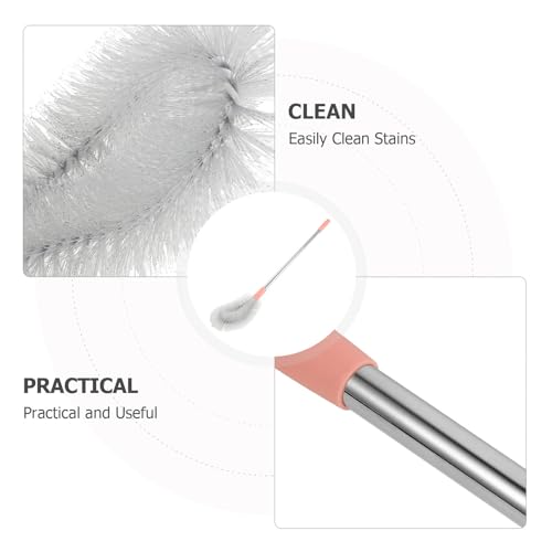 Cepillo para jarras de agua de 67cm Healvian para limpiar envases profundos de metal 4
