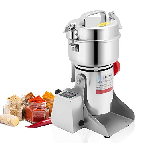 Huanyu 2600W Getreidemühle Elektrische Getreidemühlen 800G Schrotmühle Kommerzieller Multi-Zerkleinerer mit…