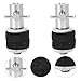 Abaodam 2pcs Replacement Hi-hat Clutch for Jazz Drum Metal Hi-hat Clutch Parts Easy-up Drum Accessories