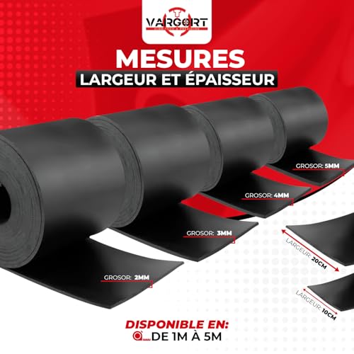 Rouleau de caoutchouc SBR pour rénover et protéger le garage - 4