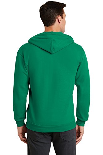 Port & Company - Core Fleece Full-Zip Hooded Sweatshirt M Kelly2