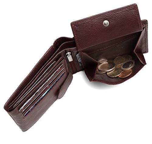 Image of WildHorn customised Gifts for Men | Personalized Leather Wallet for Mens -Name /Logo Printed on Wallet I UniqueGift Ideas Men Boy Love Husband Employees Clients