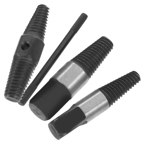 SEWACC Faucet Broken Screw Repairer 1 Set Carbon Steel Broken Bolt Extractor Tool