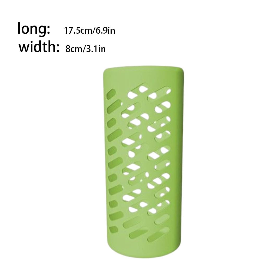 10 set di coperture protettive in silicone professionali per bottiglie d'acqua, accessori di ricambio per 40-32-1134 ml, verde prato S