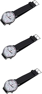 Relógio De Pulso Masculino 3 Pçs Relógio De Quartzo Para Menino Relógio De Pulso Menino Relógio De Quartzo Relógios De Quartzo Tendência Folha