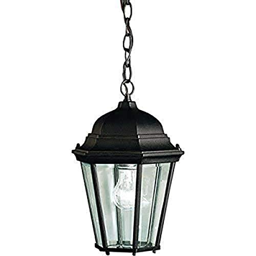 Kichler 9805Bk Madison Outdoor Pendant 1-Light, Black #TOP8