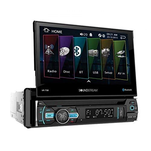 Soundstream VR-75B Single Din Bluetooth In-Dash Dvd/Cd/Am/Fm Car Stereo Receiver cover
