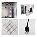 Yokoma Digital Forced Air Convection Drying Oven Industrial Lab Heat Drying Temperature Control Three-Speed Control Fan (13.4X13.8X13.8inch Chamber)