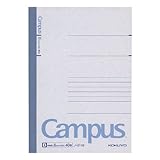 キャンパスノート（中横罫） ４号（Ｂ６） 罫幅６ｍｍ４０枚 コクヨ