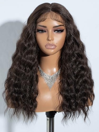 Joedir Curly Lace Front Wig Long Deep Wave Curly Wigs for Wo