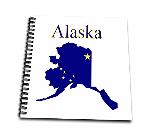 Livre de dessin Alaska carnet de notes multicolore 3Drose - 3
