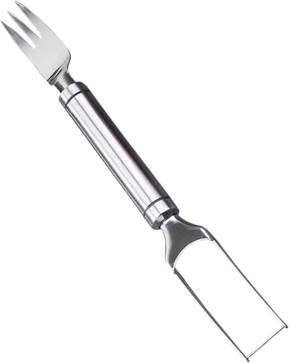 Stainless Steel Watermelon Fork Slicer Cutter Utensil for Quick Watermelon Cutting Easy Manual Fruits Cutter and Melon Slicer Tool for Home Use