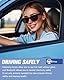 Intelligente Audio Sonnenbrille für Herren Damen mit Mikrofon Lautsprecher Wireless Bluetooth Smart Sun Glasses Polarisierten Brillengläsern Audiofunktion mit Kopfhörer (Schwarz)