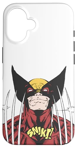 Marvel X-Men �E�����@���� �X�j�N�g �|�[�g���[�g �X�}�z�P�[�X iPhone 16 �p