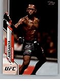 2020 Topps UFC MMA #75 Israel Adesanya Middleweight Official Ultimate Fighting Championship - Mixed Martial Arts Trading Card