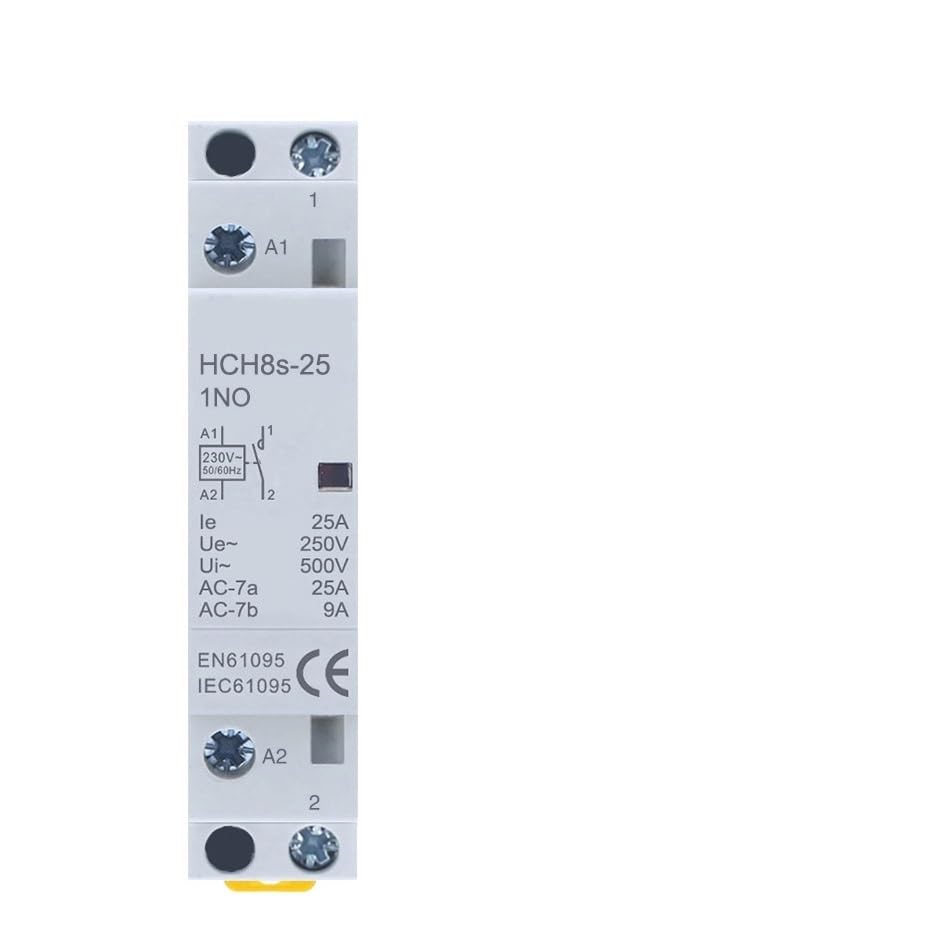 Contacteur automatique HCH8s-25 1NO compact et silencieux 230V