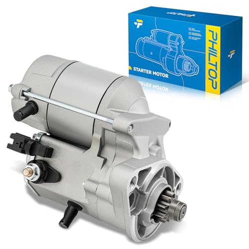 Image of PHILTOP 17529N New Starter Compatible with 1993-1998 Supra, 1995-2000 SC300, 1993-1997 GS300, 1.4KW Starter Motor 2810046140, 17529N
