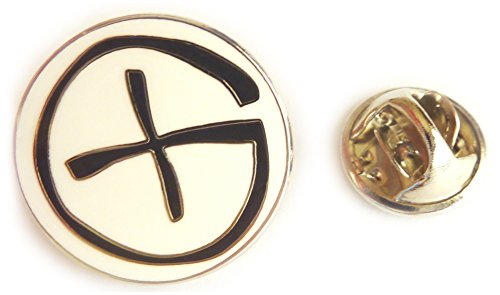 Geocaching GeoCoin PathTag Logo Hat Jacket Tie Tack Lapel Pin