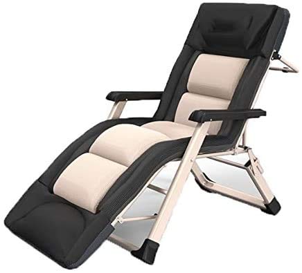 Chaise longue sieste bureau compacte pour pause déjeuner relax