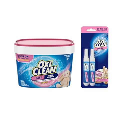 OxiClean limpiador de manchas versátil para bebés, 3 libras