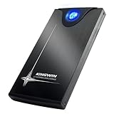 Kingwin 2.5-Inch USB 2.0 External Hard Drive Enclosure - Aluminium, ATK-25U-BK (Black)