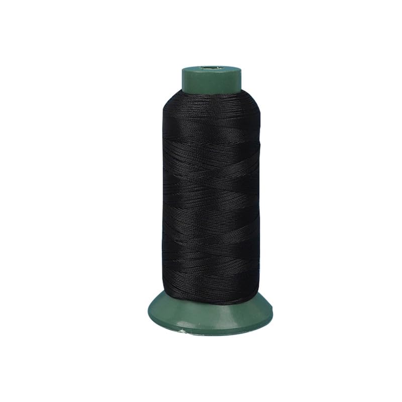 1000Yards Strong Nylon Thread 0.5mm Wide Black Nylon Sewing Thread for Sewing,Bags, Canvas, Cowhide