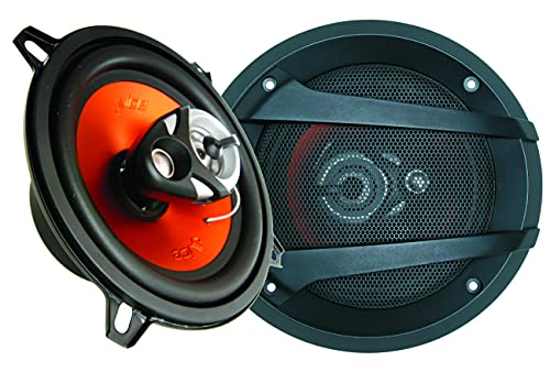 Juice Car Audio Js553 160W 5" Robust Coaxial Car Speaker System, 3-Way, Peak Power Handling, 2 Speakers