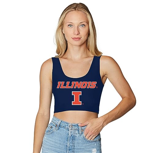 Image of Lojobands Women's College Gameday Outfit Tank Top Tailgate Crop Top One Size Fits Most
