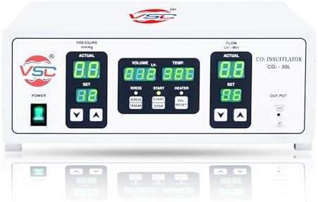 Qde Vsc Machine VSC Laparoscopic CO2 Insufflator System Machine With Air Mode 30 Liters ...