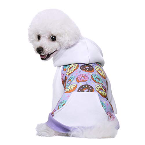 Miaododo Puppy Dog Hoodie For Small Medium Dogs Hooded Sweatshirt With Pocket Pet Clothes Sweaters With Hat Fleece Cat Hoodies Coat Winter #TOP1