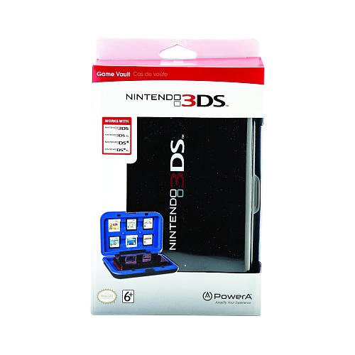 Universal Hard Case (Game Vault) for Nintendo DS/DSi/DSi XL/3DS/3DS/DSi XL/2DS - Black