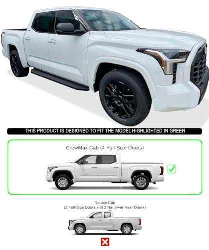 Estribos Acero Inoxidable APS para Toyota Tundra 2022-2026 miniatura 2