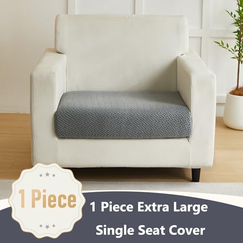 Yoovat Magic Sofa housse de canapé universelle extensible texture gris extra large - 4